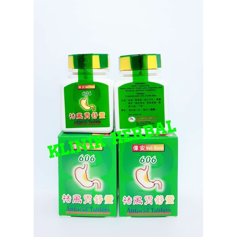 Obat Cina China Vall Boon 606 Antacid Tablets Obat Maag Herbal Resep Leluhur Shopee Indonesia