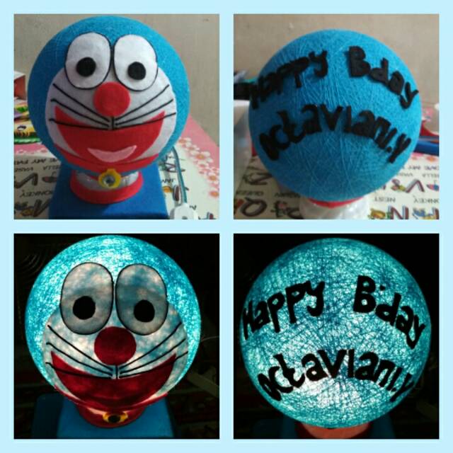 Lampion benang jahit