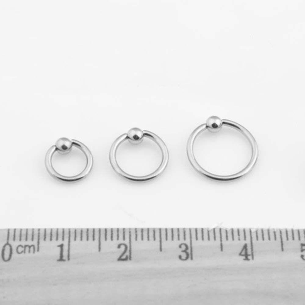 Needway  Anting Hoop Minimalis Unisex Tulang Rawan Tragus Helix Tindik Telinga Bulat Perhiasan