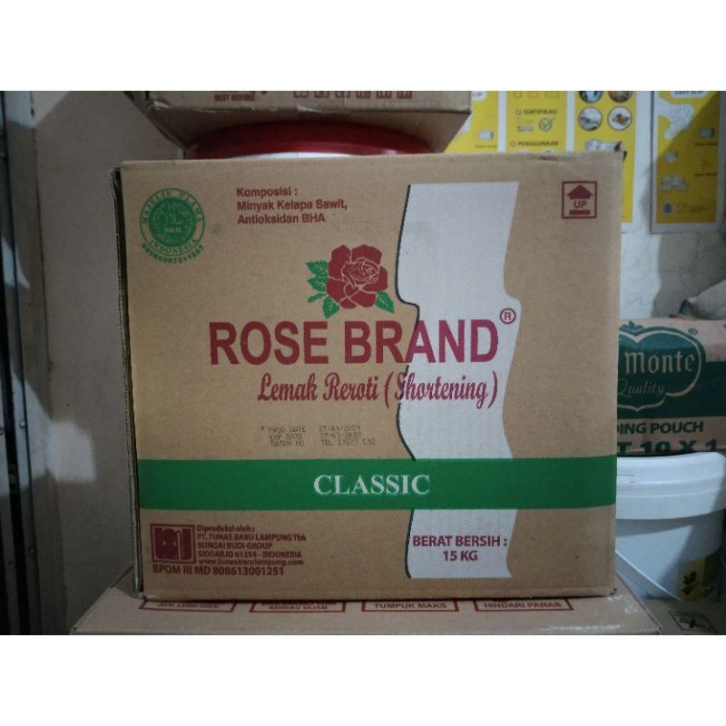 ROSE BRAND SHORTENING REPACK 500 GR