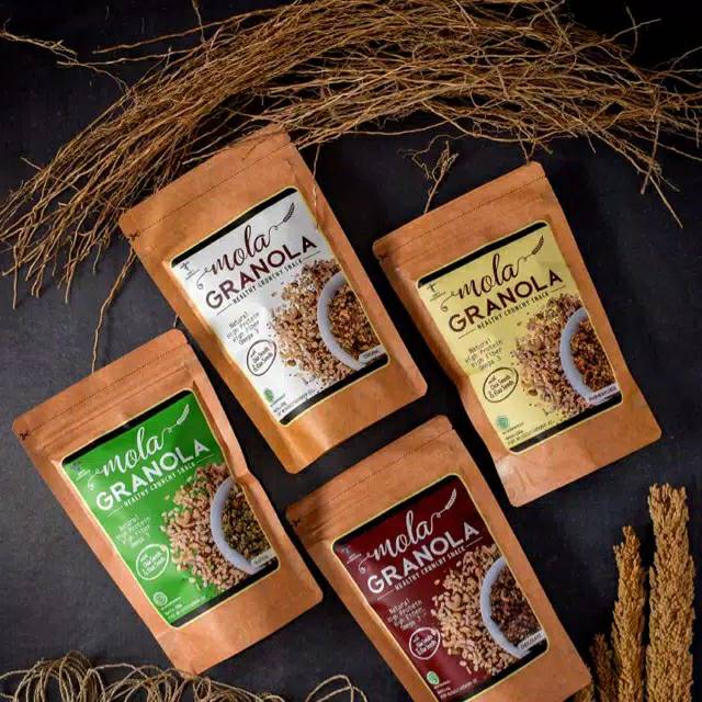 

RATU GRANOLA MOLA PAKET 4 PCS