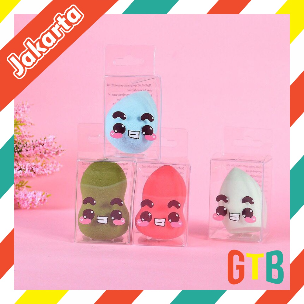 ❤️GTB❤️ Spons Makeup Beauty Blender | Tear Drop | Spons Blending Sponge Warna Random R422