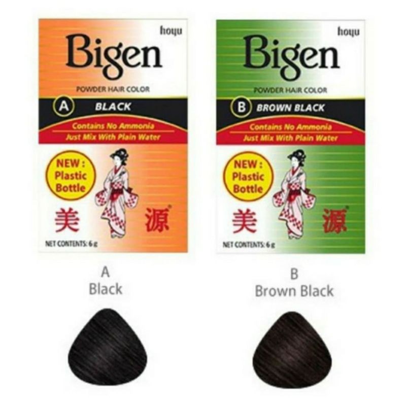 PROMO Cat Rambut / Semir Rambut Bigen Powder Hair Dye Bigen