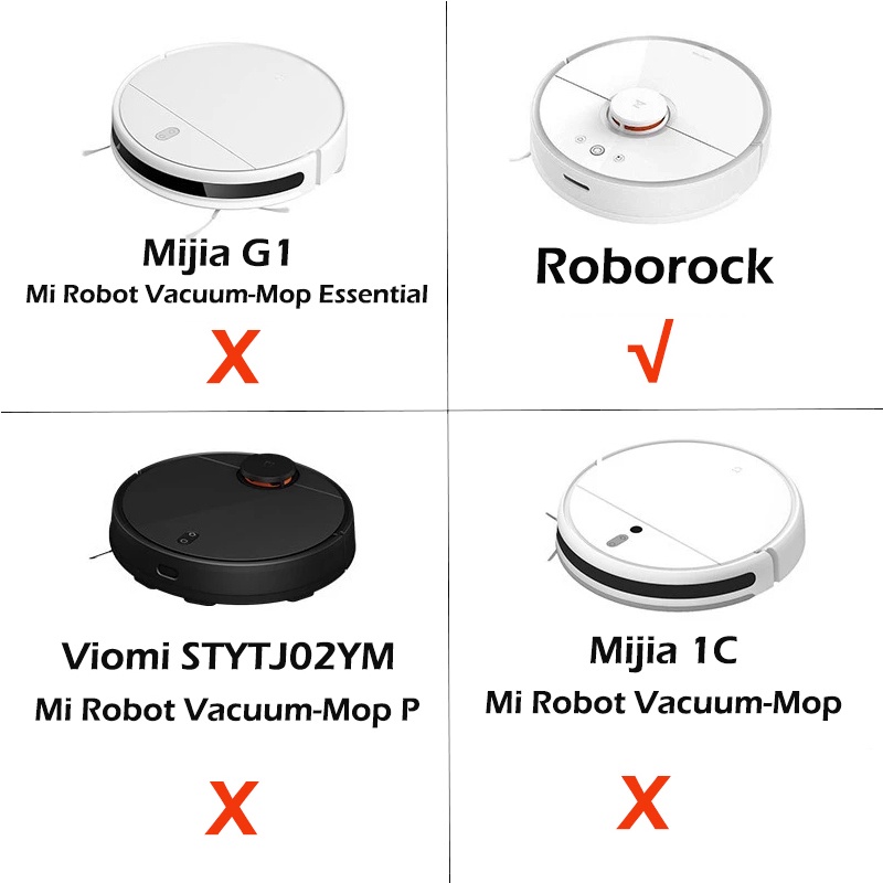 Sikat Roller Utama Pengganti Untuk Vacuum Cleaner Xiaomi Mi Roborock S5 Max S6 Maxv S50 S51 T7 S7 T7S