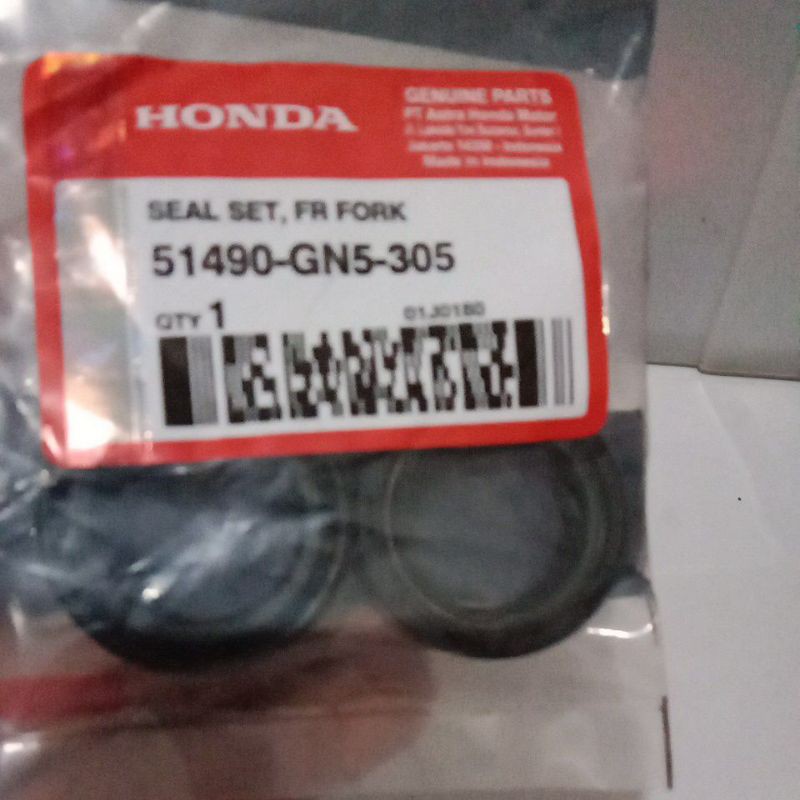 karet seal shock depan honda vario 125 vario 150