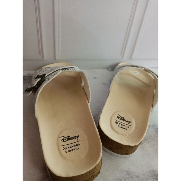 Sandal Puyuh Wanita NVD X Disney Slop Slip ON Cewek Branded Matahari