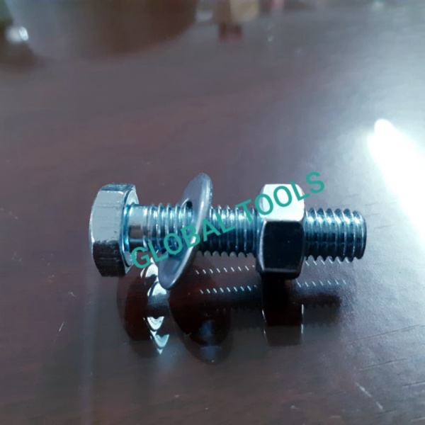 Stock Terbatas bmp 8 x 30 baut galvanis m8 x 30 BMP 8 x 30 baut 12 murah baut grosir Tools global