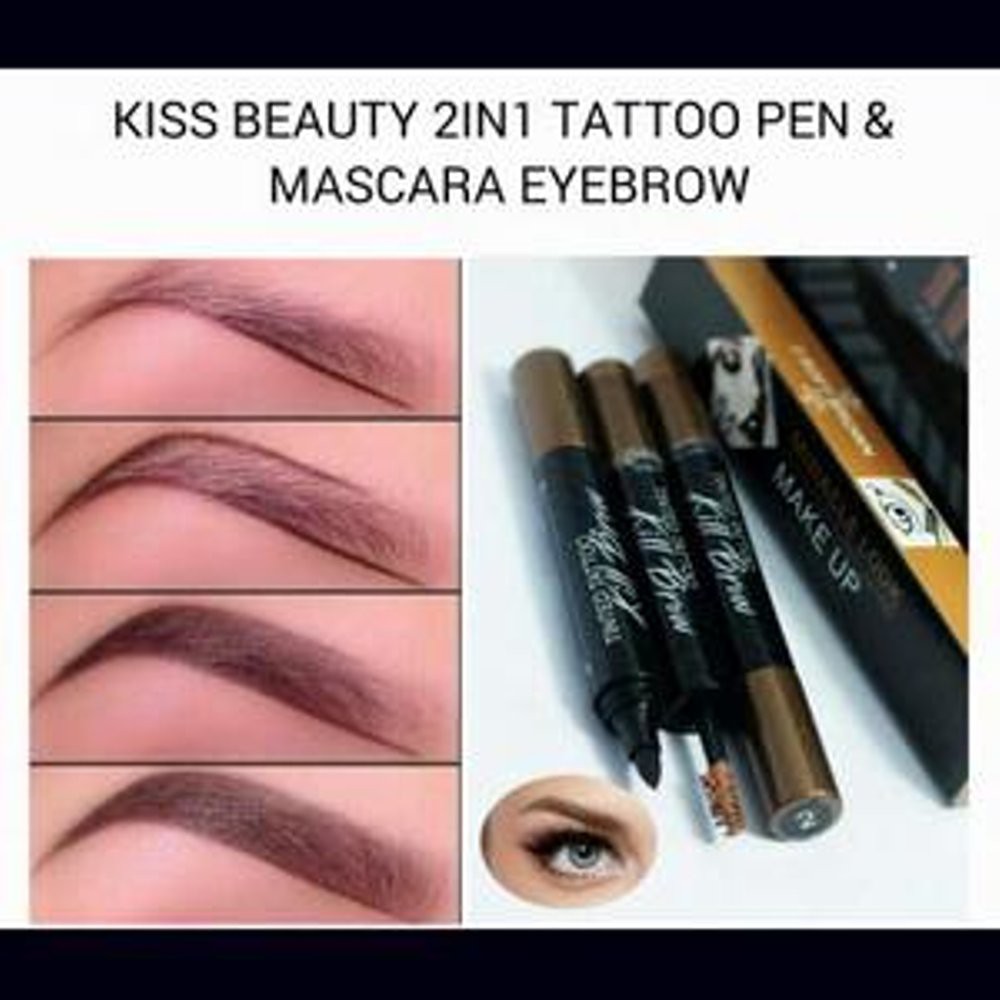 Terlaris  Pensil Alis sulam alis Tatto alis eyebrow mascara  pensil alis tahan lama Limited