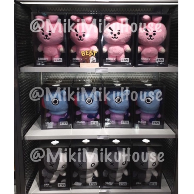 OFFICIAL BT21 STANDING DOLL BTS BANGTAN LINE STORE KOREA ...