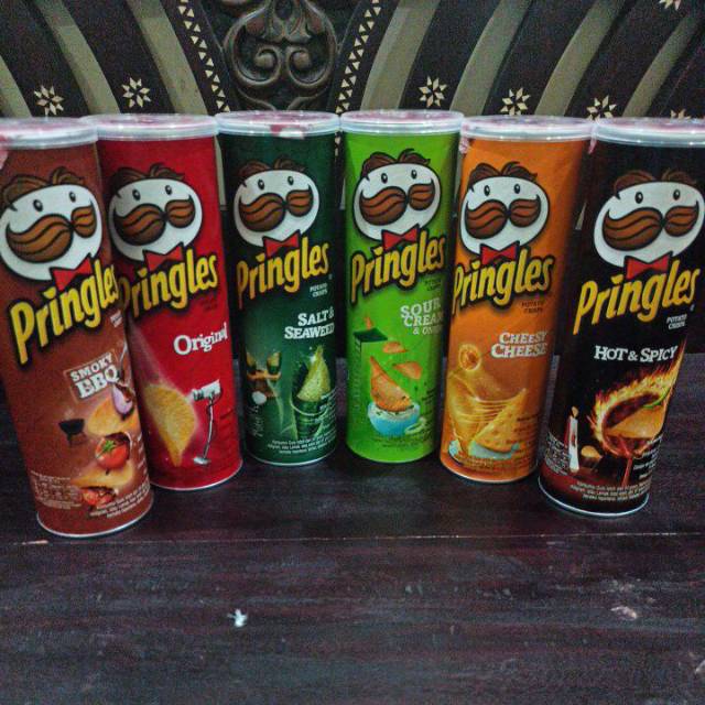 Pringles Potato Crisps 107 gr / keripik kentang