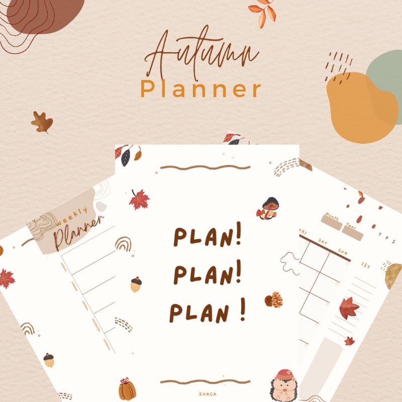 

AUTUMN PLANNER KERTAS BINDER