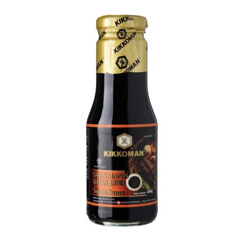 

kikkoman kecap manis khas jawa 300 ml / sweet sauce HALAL