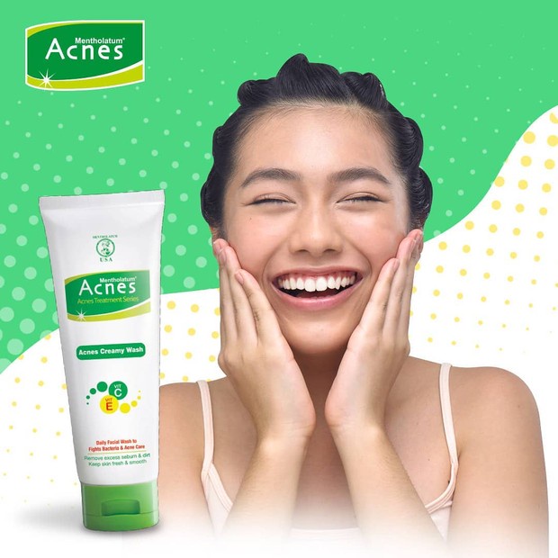 Acnes treatment series acnes creamy wash 50g