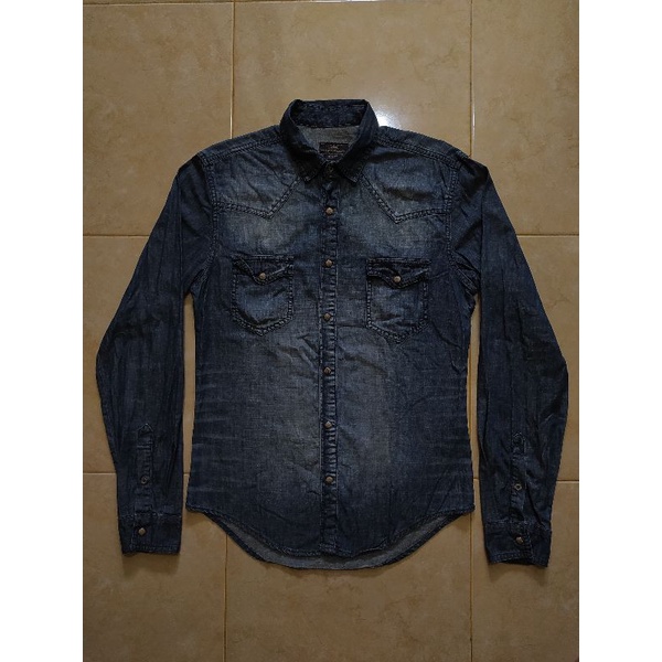 Zara man denim second original