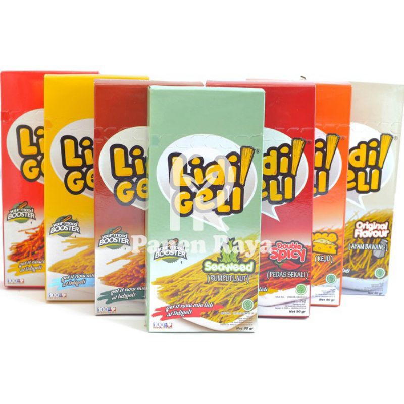 

LIDI GELI MI 50 GRAM MIE SNACK CEMILAN MAKANAN RINGAN MEDAN READY [LANGSUNG KIRIM NO PO]