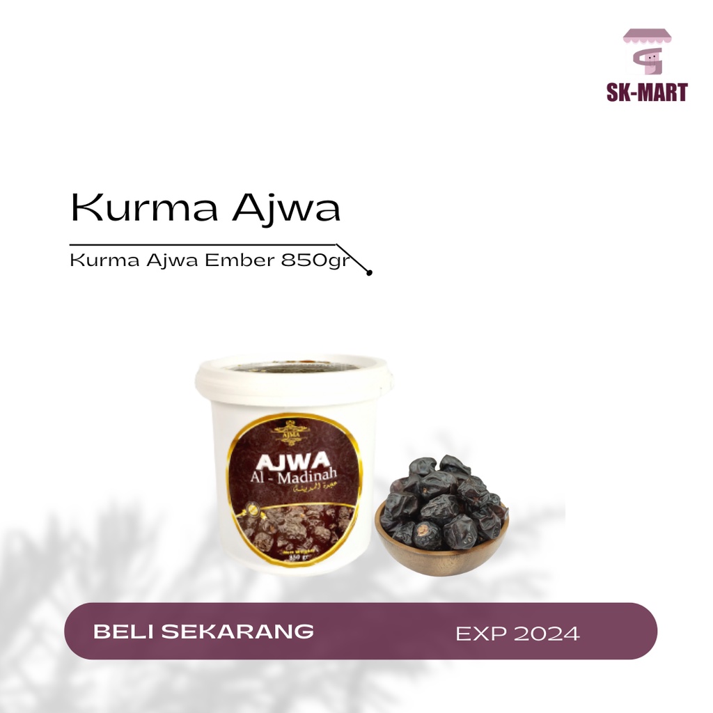 

KURMA DENGAN KEMASAN EMBER / 850GR