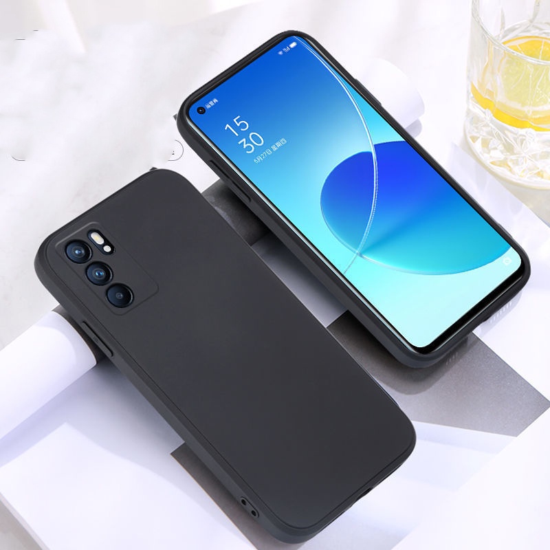 Soft Case Silikon Warna Permen Untuk OPPO Reno 6Z 6 Pro 5 A16 A74 A54 4G 5G