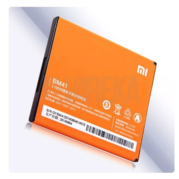 BATRE / Batrai / Baterai XIAOMI REDMI 1S BATTERY REDMI 2 PRIME PRO S