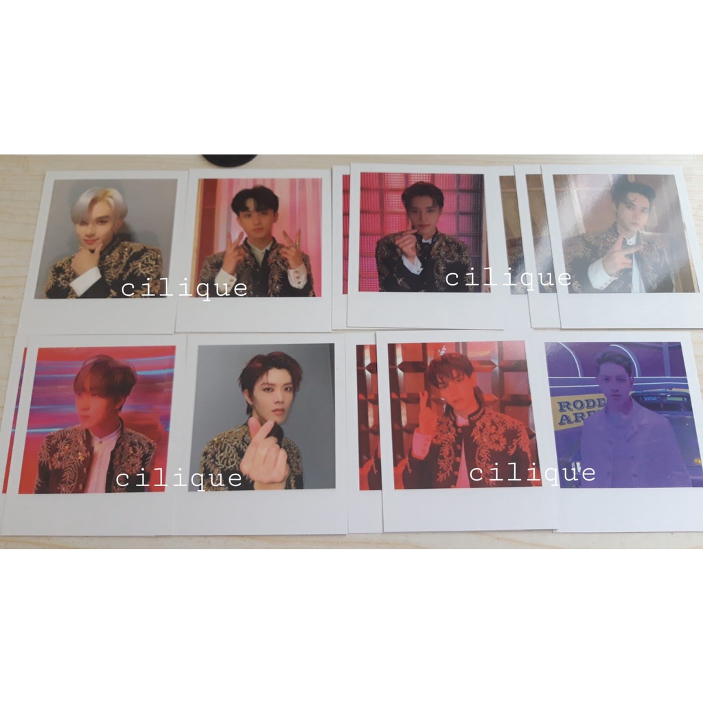 [OFFICIAL] POLAROID NCT 127 FAVORITE FROM EVENT POLAROID MARK HAECHAN JUNGWOO TAEYONG DOYOUNG YUTA T
