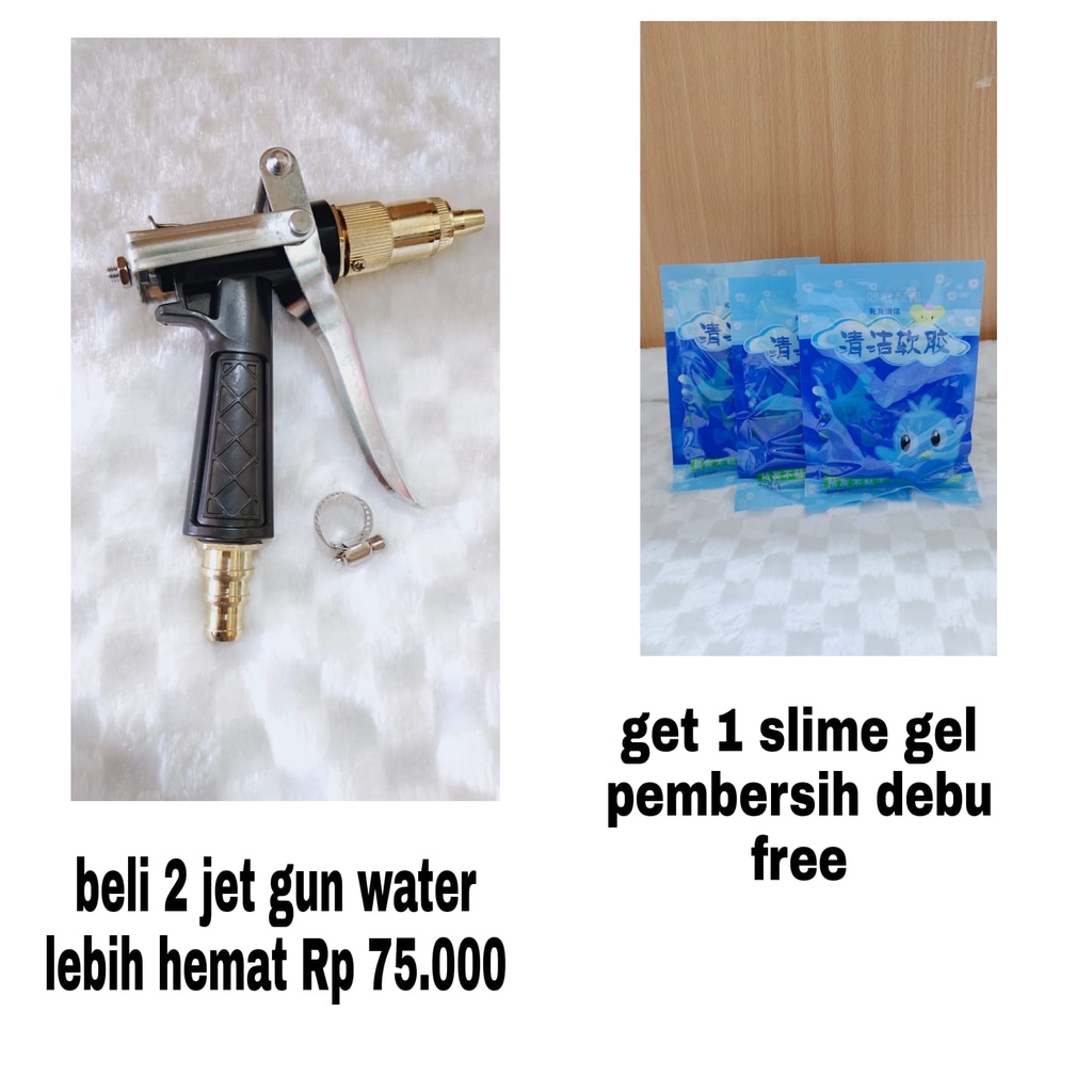 BELI 2 LEBIH HEMAT GUN WATER SEMPROTAN AIR FREE SLIME GEL PEMBERSIH DEBU