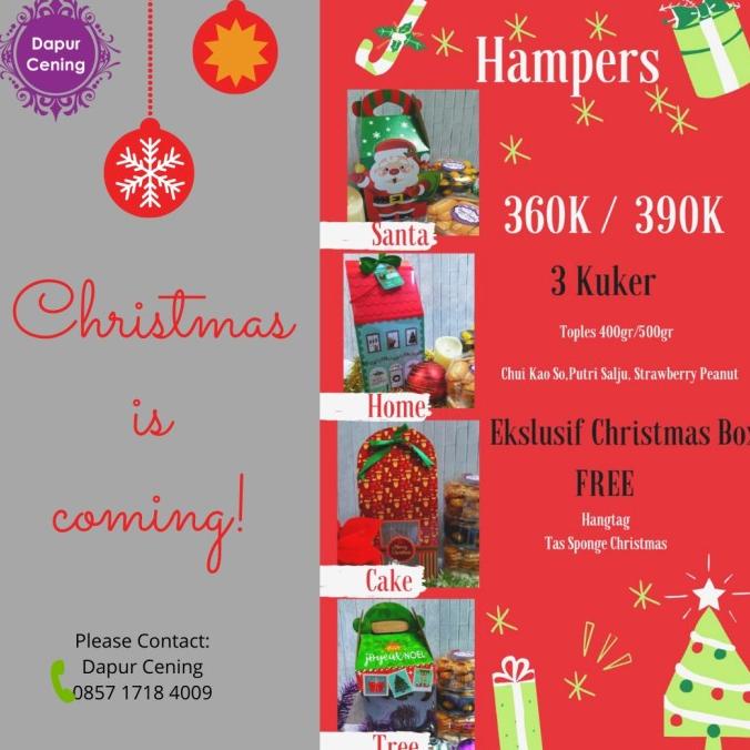 

HAMPERS NATAL/HANTARAN/KUE NATAL/KUKER SX542CX1S