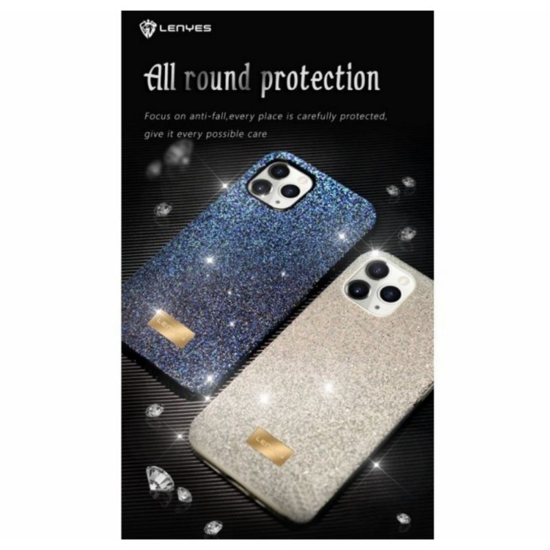 LENYES SUPERIOR CASE IPHONE 13 / 13 PRO / 13 PROMAX GLITTER HARDCASE - IPHONE 13 PROMAX