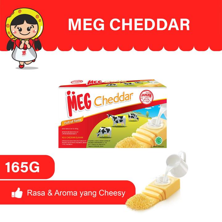 

MEG Keju Cheddar 165 gr