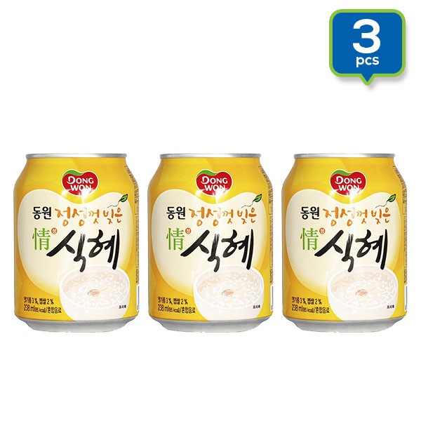 

Dongwon Rice Drink - 238ml/3pcs (BERKUALITAS)