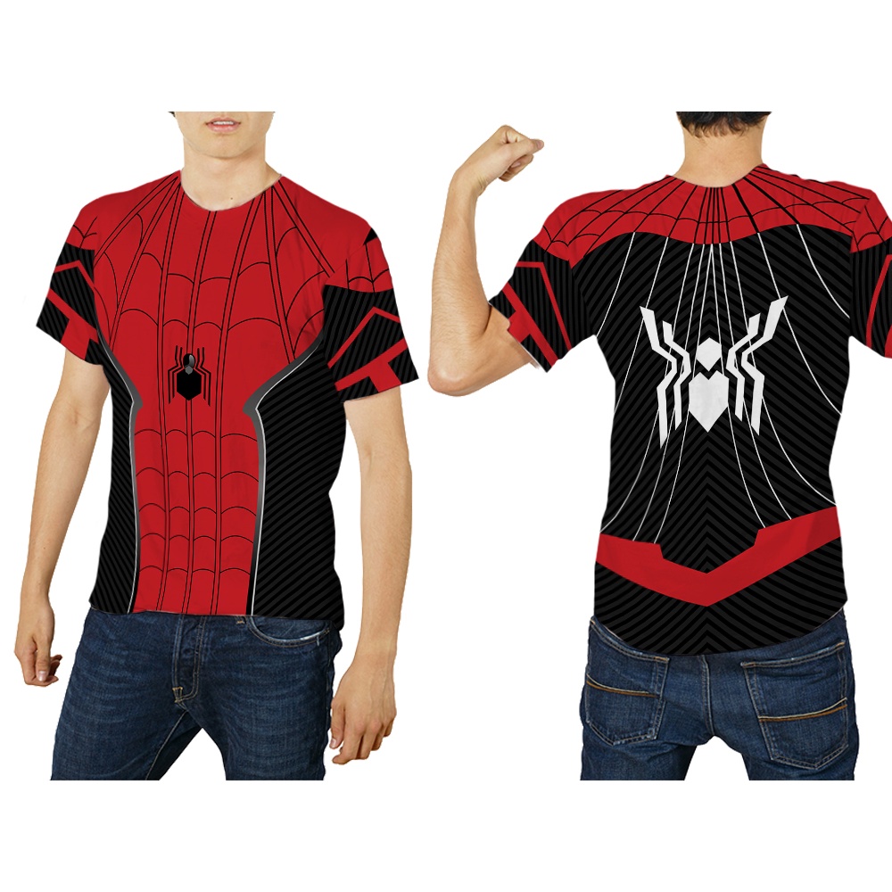 Utamamedia - Kaos Spiderman Far From Home / Kaos Spiderman Dewasa / Kaos Spiderman Pria
