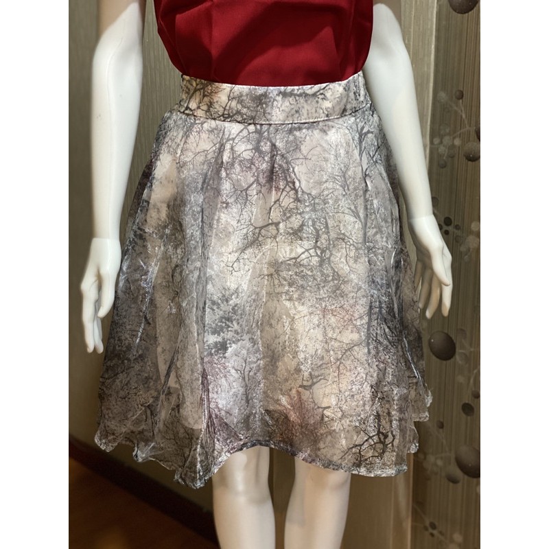 rok organza preloved