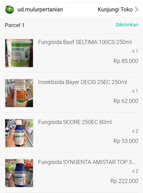 Fungisida Syngenta Amistar Top 325sc 250ml