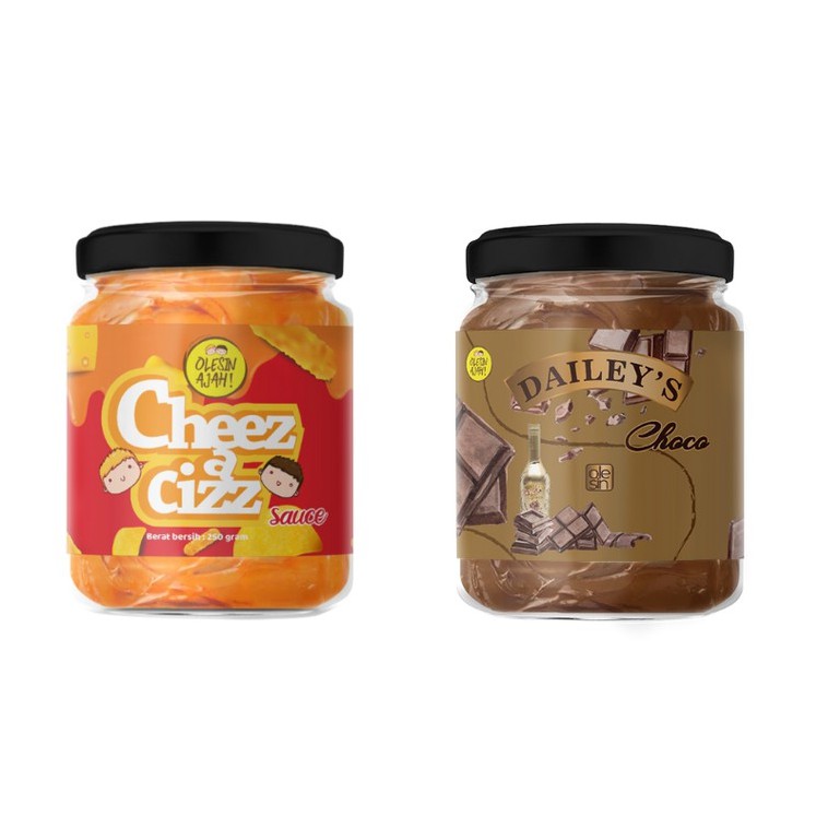

Flash Sale - Combo Selai Cheez a Cizz 200gr + Selai Dailey's Choco 200gr