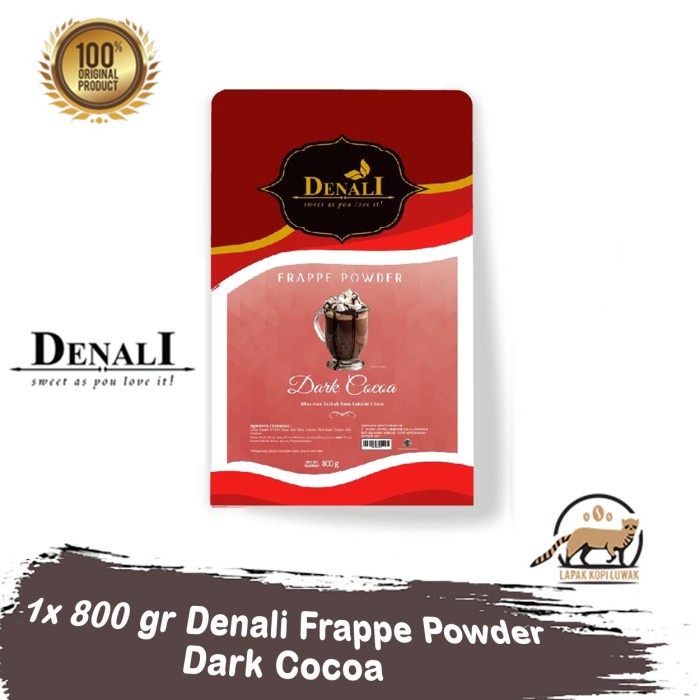 

DISKON - (BISA COD) Dark Cocoa Powder merk Denali