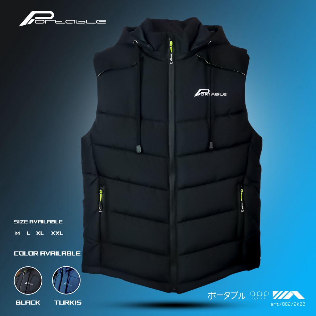 ROMPI PORTABLE PELINDUNG DADA FULL WATERPROOF ORIGINAL CLOTHING BANDUNG