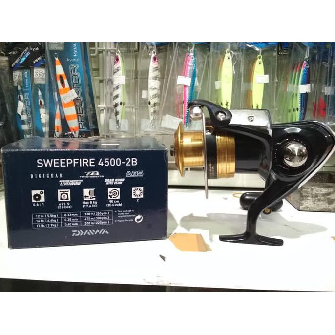 Reel Daiwa Sweepfire 4500 Max Drag 8Kg