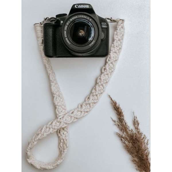 READY STOK) macrame macrame strap camera/ strap tas/ tali tas