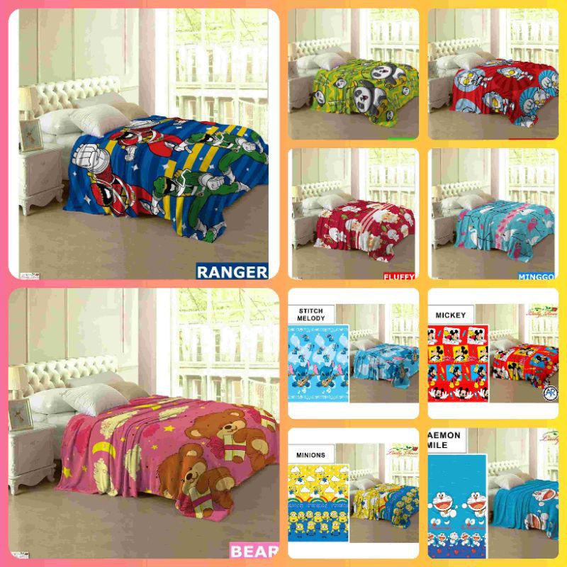 Selimut Anak Lady Rose 160x200 By Internal Grup Motif Karakter