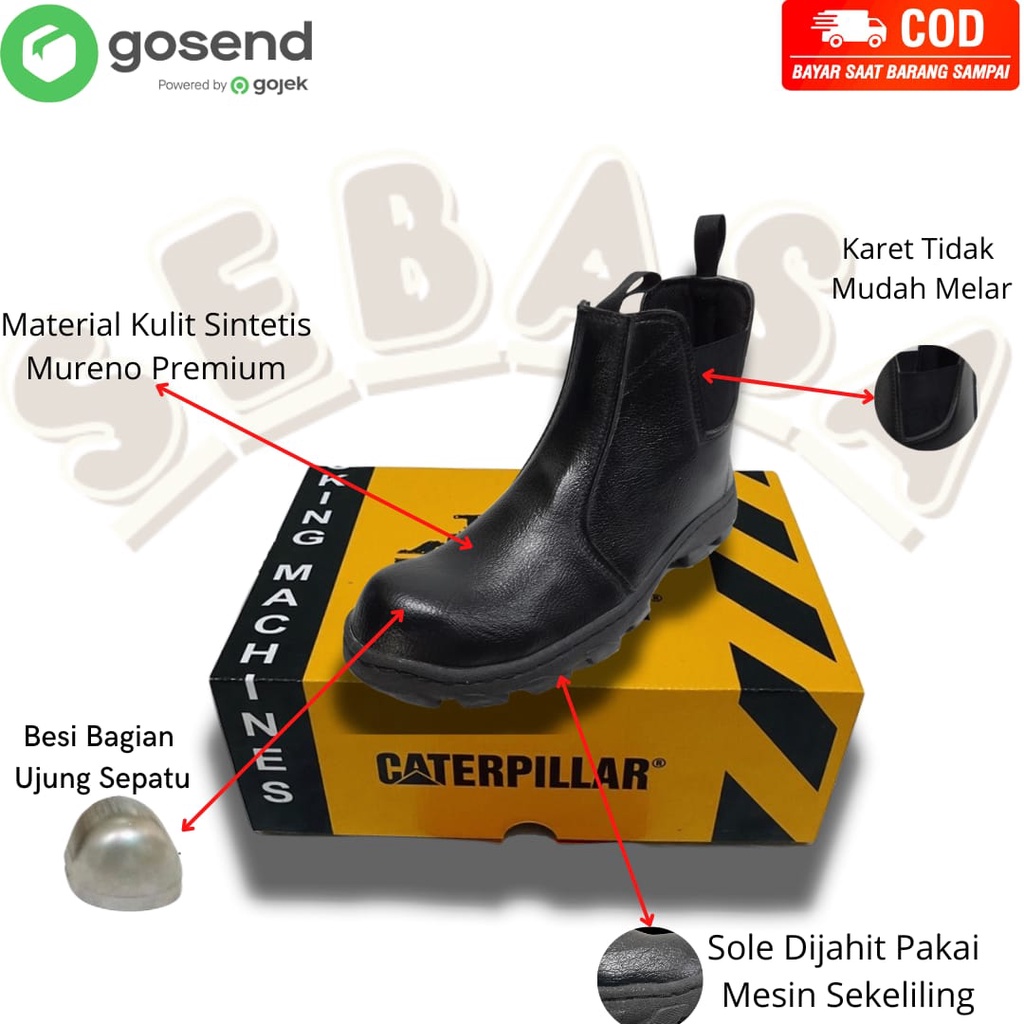 sepatu safety sebasa cocok untuk kerja