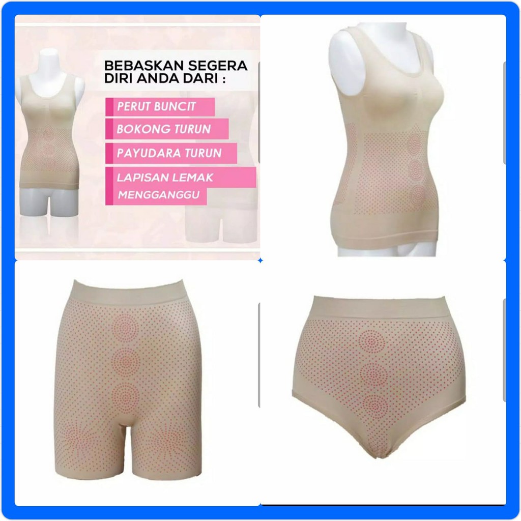 KORSET MONALISA SLIMMING SUIT WITH INFRARED KUALITAS PREMIUM