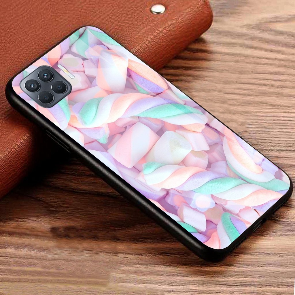 Softcase Glass Kaca [K63] for RENO 4F V20 V20 SE REDMI 9C A53 C17 RENO 4 REALME 7i Y30 Y50 A31 A73