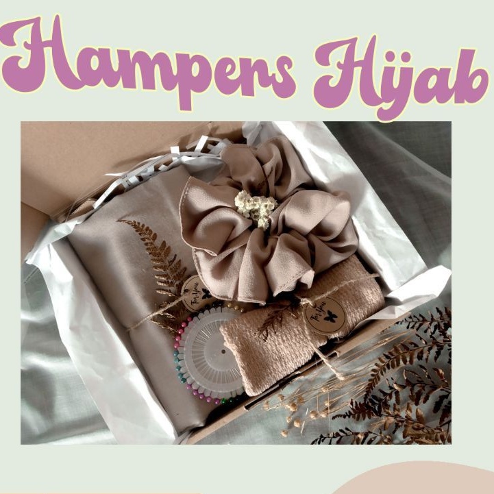 Jual Hampers Hijab Hampers Jilbab Hampers Foto Polaroid Hampers Gift Box Hampers Snack Box Snack