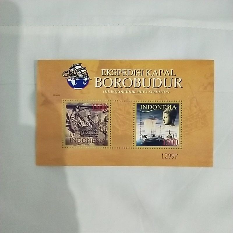 

minisheet Ekspedisi kapal borobudur