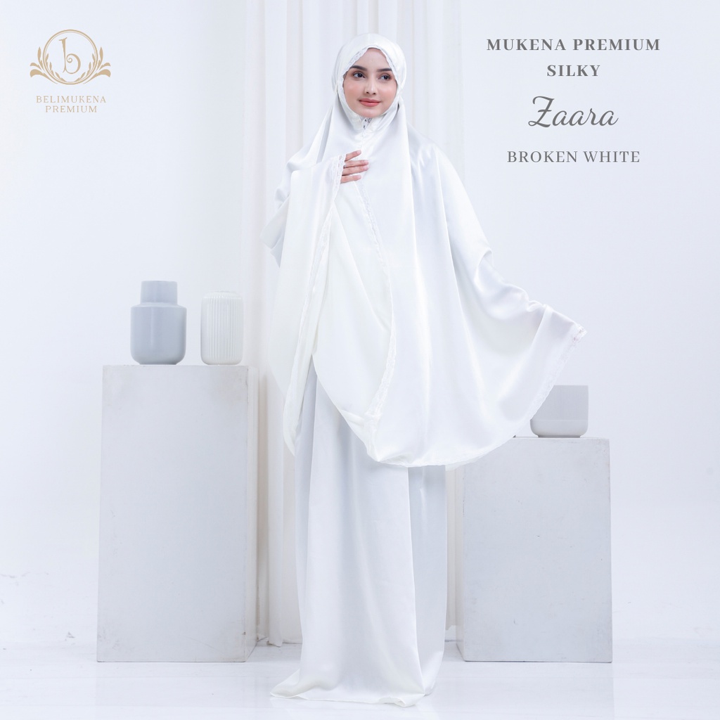 Mukena Dewasa 2in1 Premium Zaara Silky Set Sajadah