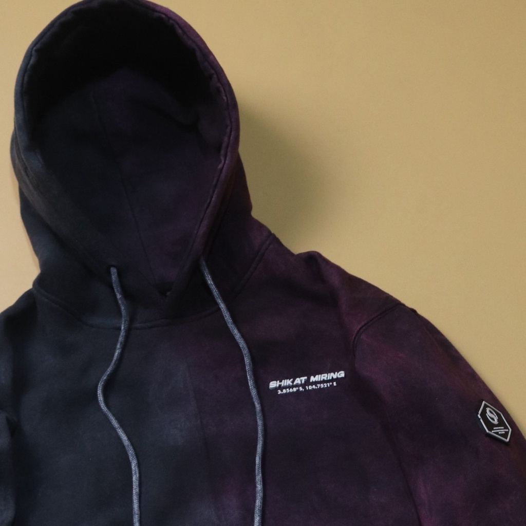 Sandwash Hoodie | Jaket Sweater Hoodie Sandwash Combinasi Maroon | Hudie Wash | Hoodie Combinasi Warna Premium Quality