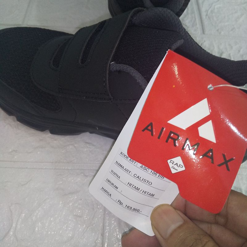 Sepatu Sekolah anak Airmax Calisto | Sepatu Santai Anak | Sepatu Sport Anak | Sepatu Olahraga Anak