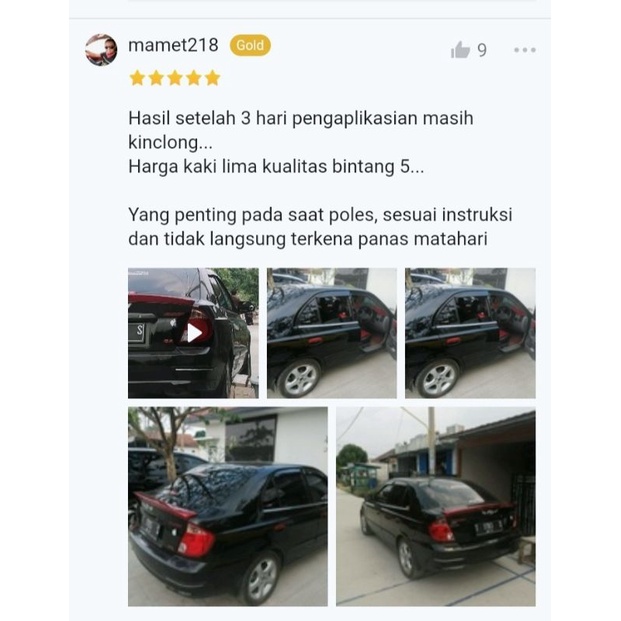 Stylish Carnauba Wax Pengkilap dan Pembersih Body Motor/Mobil