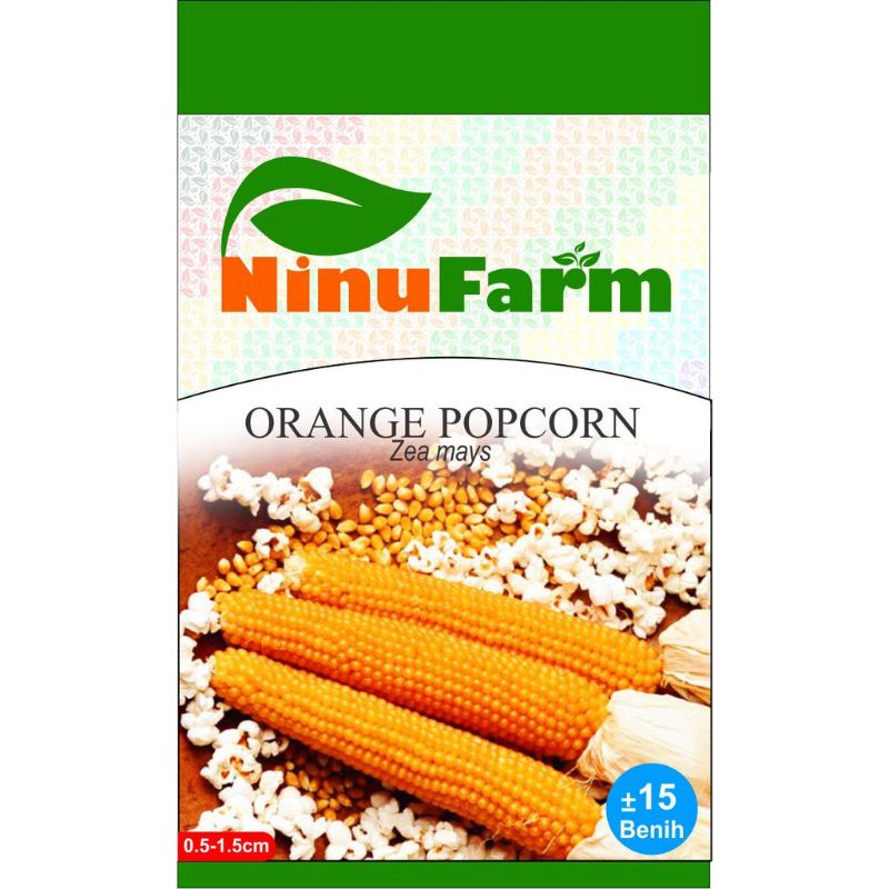 Benih Jagung PopCorn Oren / Bibit Orange Popcorn