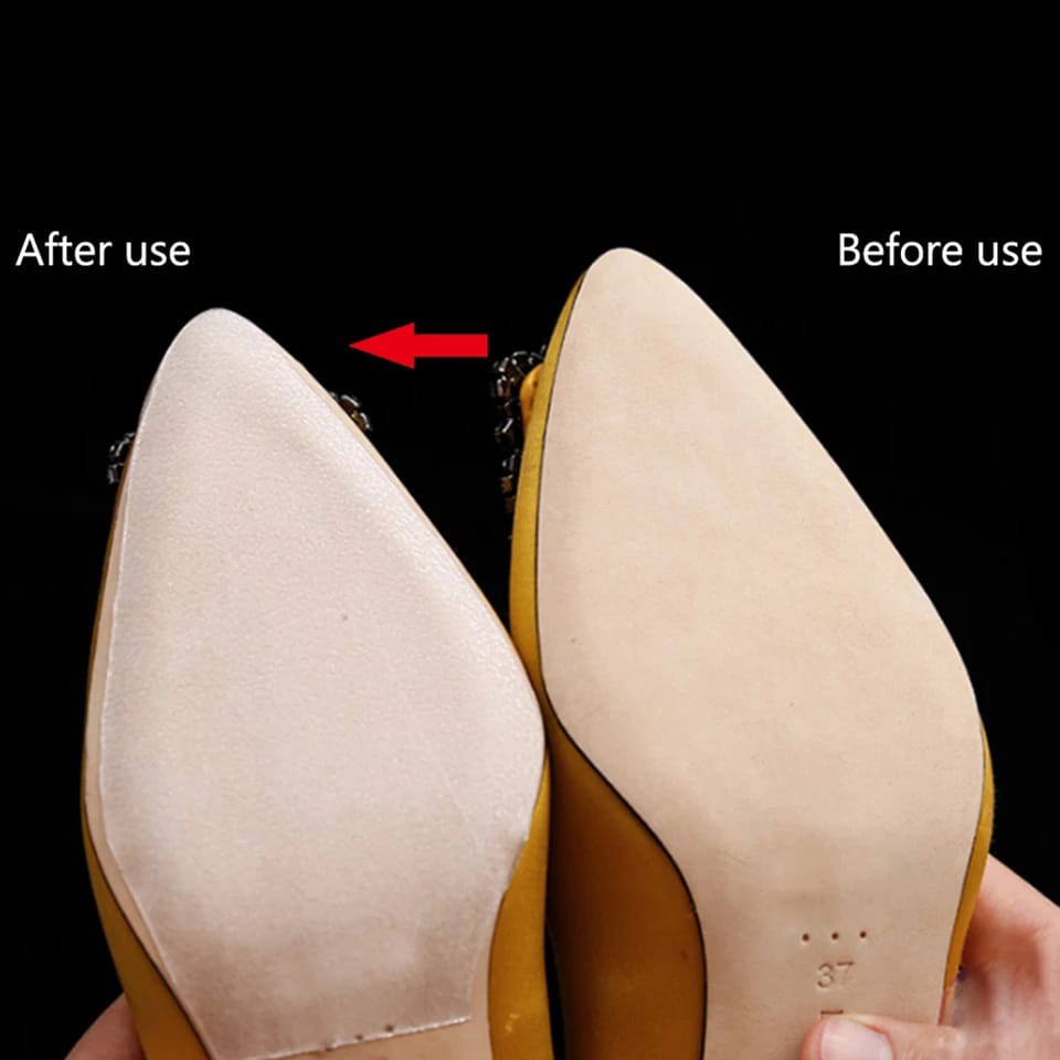 HARD GLAZE SHOE PROTECTOR ALAS ANTI SLIP ANTI LICIN TRANSPARAN PELINDUNG SOL SEPATU