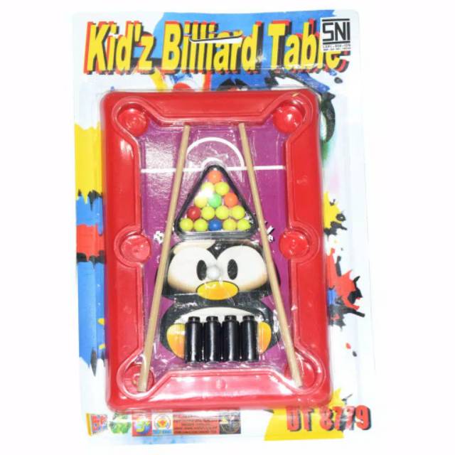 Mainan Billyard Meja Billiard Kid'z Billiard Table