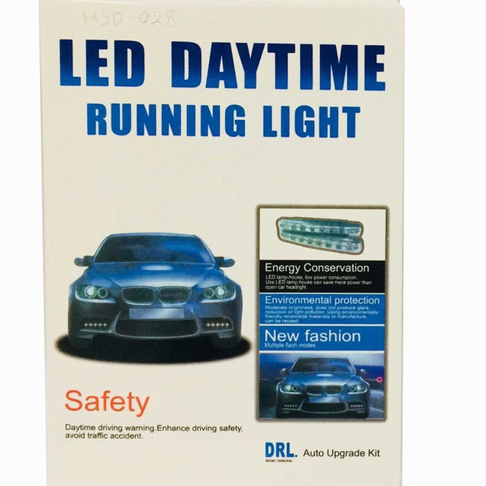 DAYTIME RUNNING LIGHT DRL LED LURUS 8 TITIK UNIVERSAL HSD028